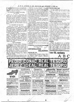 ABC MADRID 22-05-1916 página 20