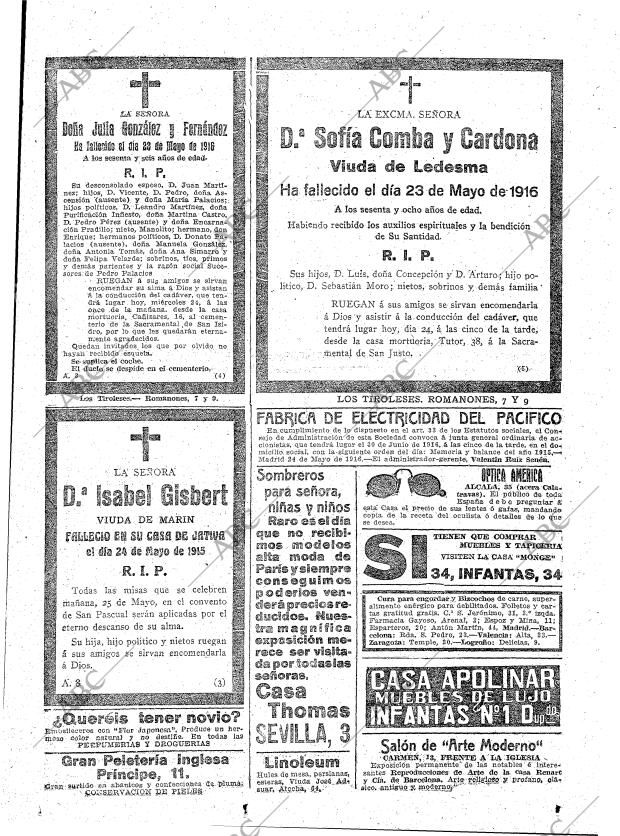 ABC MADRID 24-05-1916 página 27