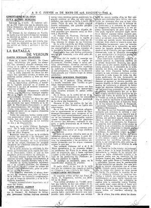 ABC MADRID 25-05-1916 página 9