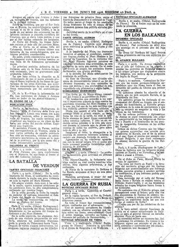 ABC MADRID 02-06-1916 página 9