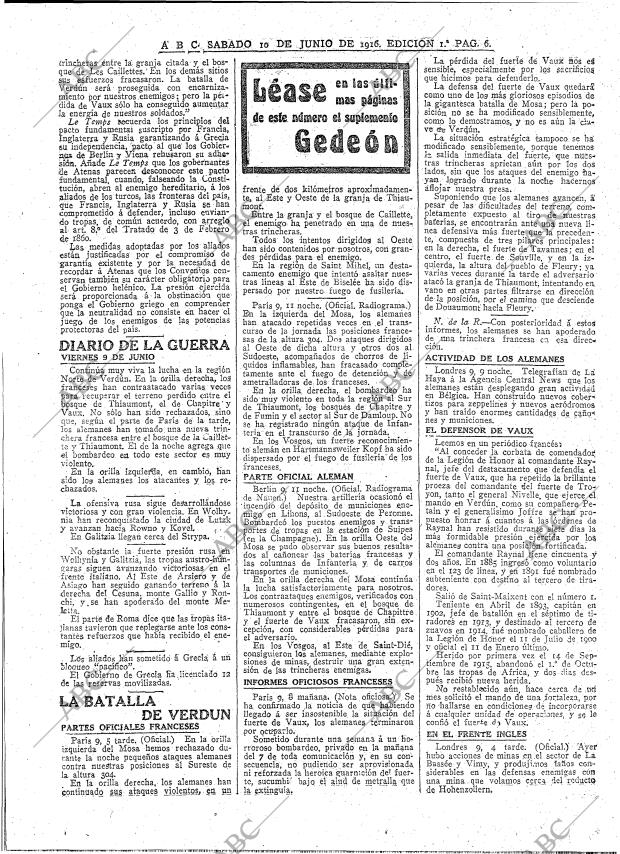 ABC MADRID 10-06-1916 página 6