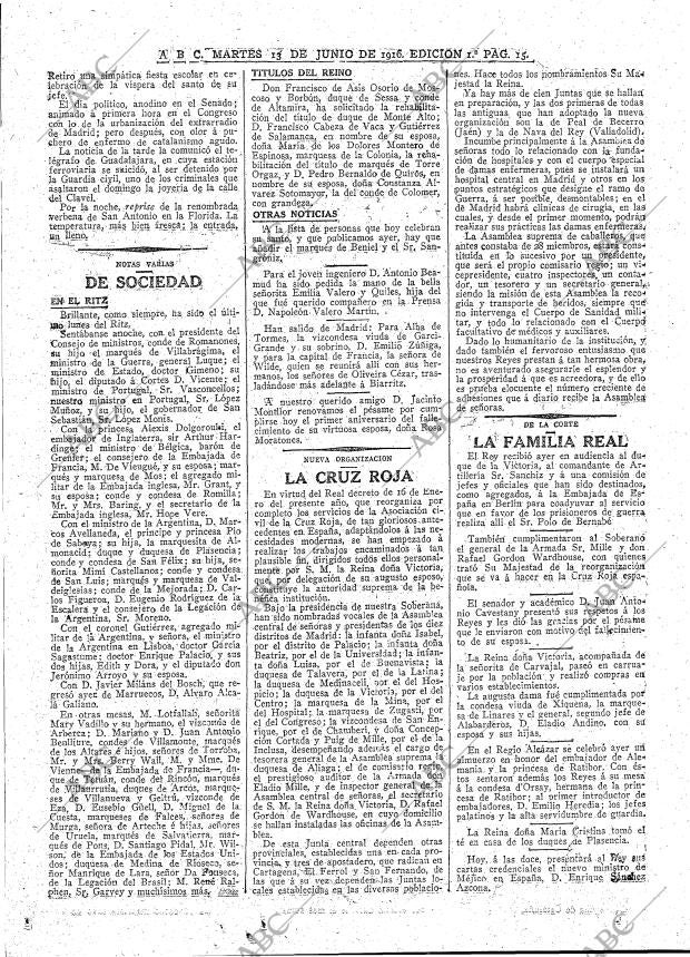 ABC MADRID 13-06-1916 página 15