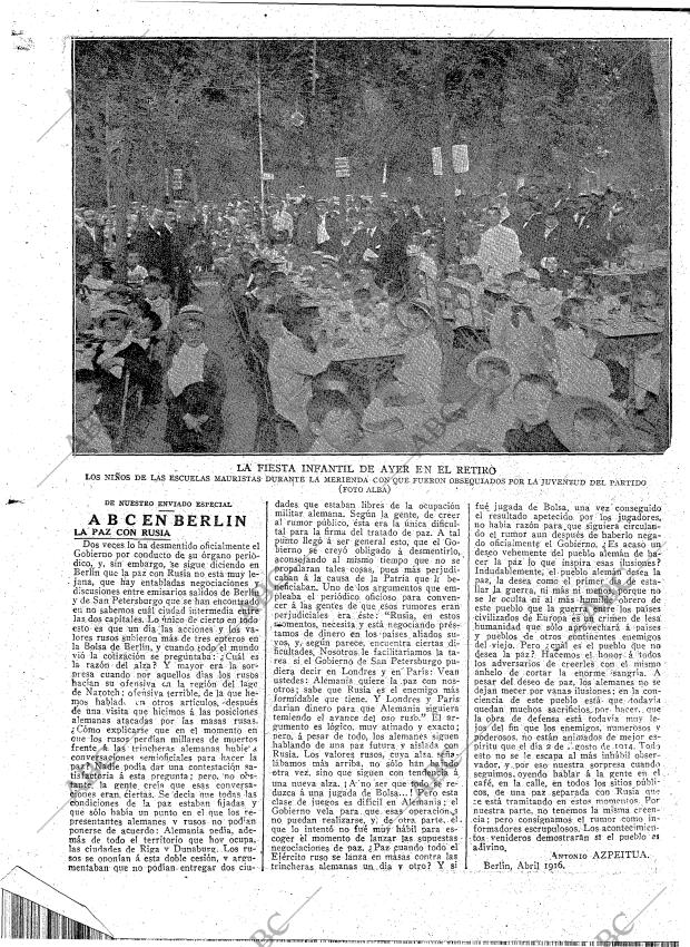 ABC MADRID 13-06-1916 página 6