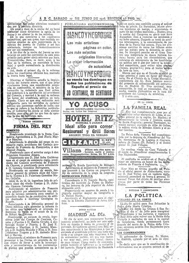 ABC MADRID 17-06-1916 página 11