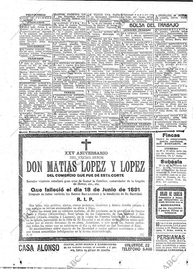 ABC MADRID 17-06-1916 página 20