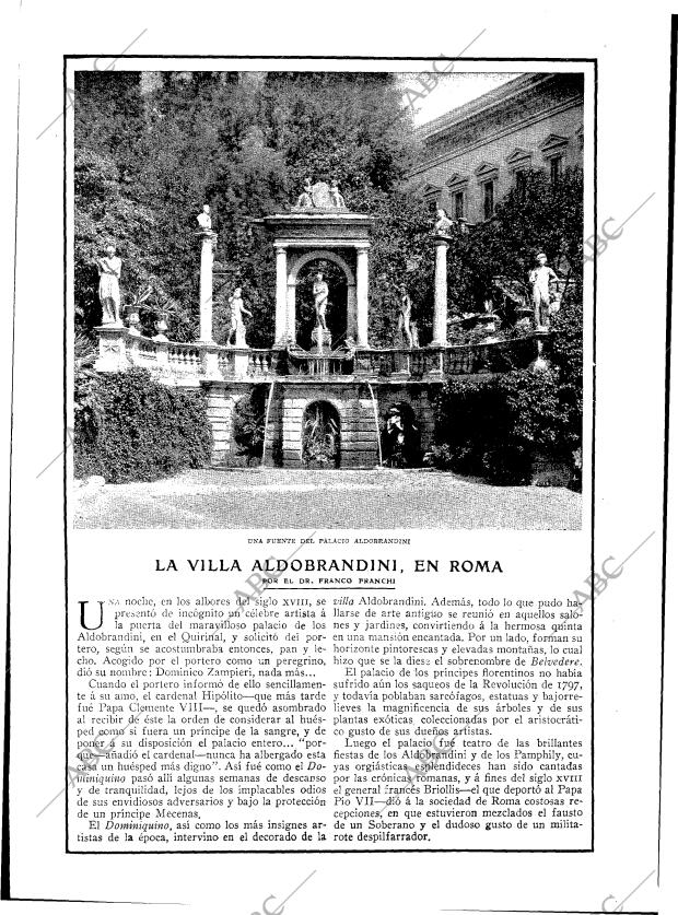 BLANCO Y NEGRO MADRID 25-06-1916 página 20