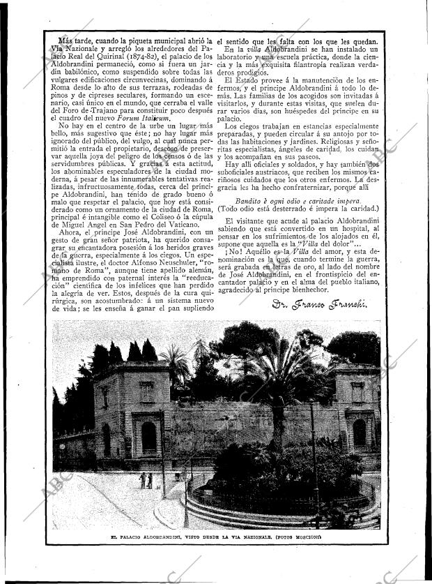 BLANCO Y NEGRO MADRID 25-06-1916 página 21