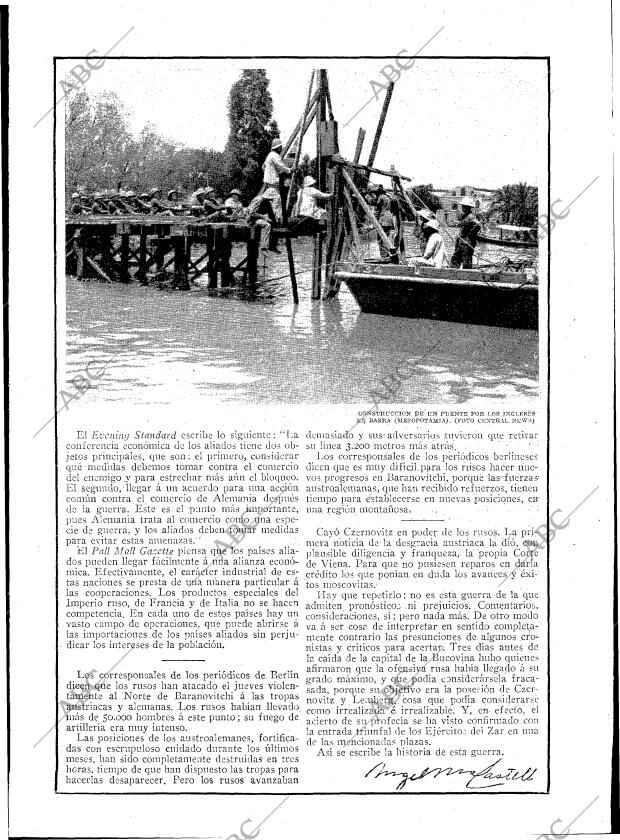 BLANCO Y NEGRO MADRID 25-06-1916 página 35