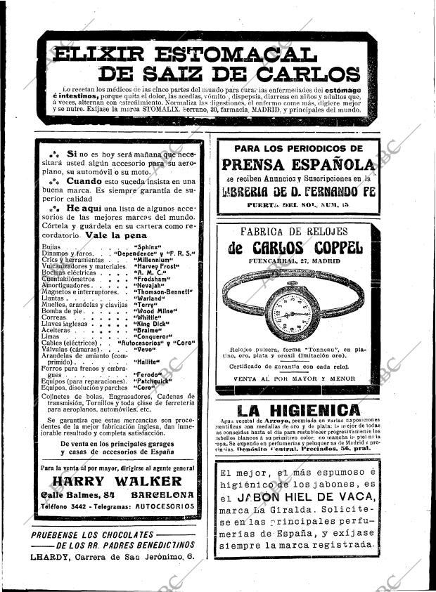 BLANCO Y NEGRO MADRID 25-06-1916 página 39