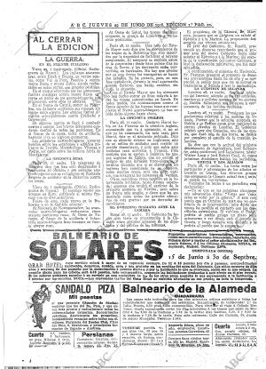 ABC MADRID 29-06-1916 página 22