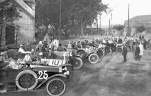 La carrera de automóviles «Vuelta a Cataluña»: los coches que tomaron parte...