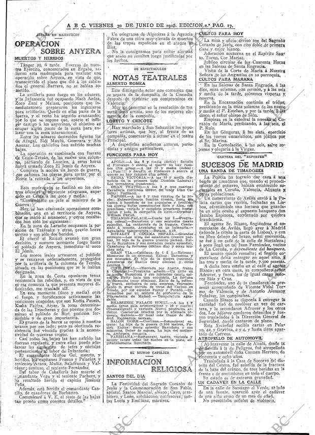 ABC MADRID 30-06-1916 página 17