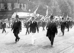 Washington, 4/7/El presidente de los Estados Unidos de América, Woodrow Wilson...