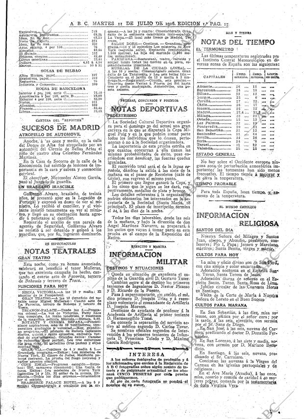 ABC MADRID 11-07-1916 página 17