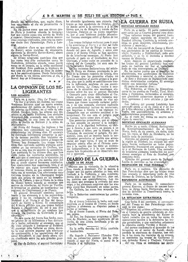 ABC MADRID 11-07-1916 página 7