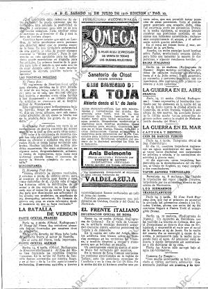 ABC MADRID 15-07-1916 página 10