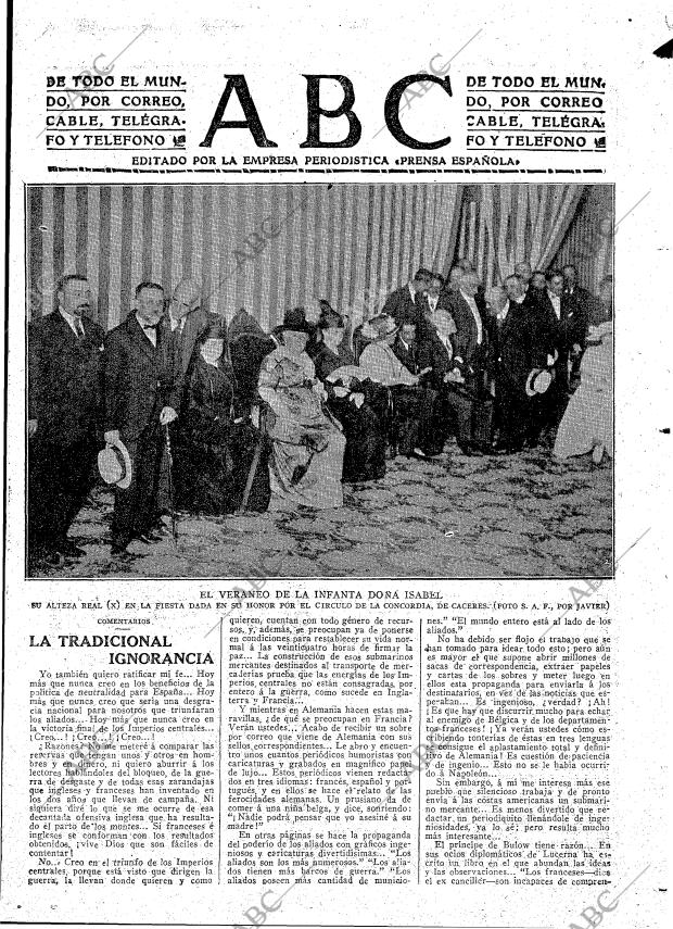 ABC MADRID 15-07-1916 página 3
