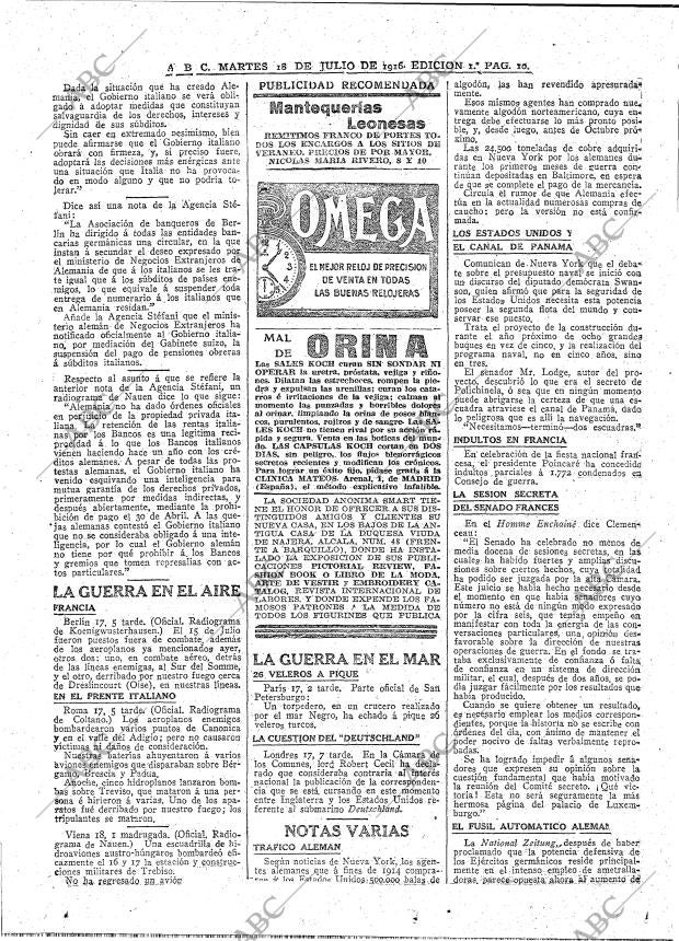 ABC MADRID 18-07-1916 página 10