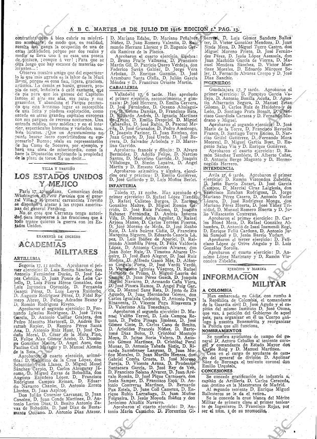 ABC MADRID 18-07-1916 página 13