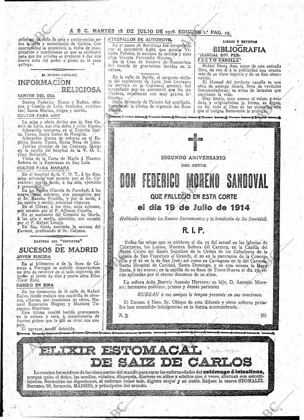 ABC MADRID 18-07-1916 página 15