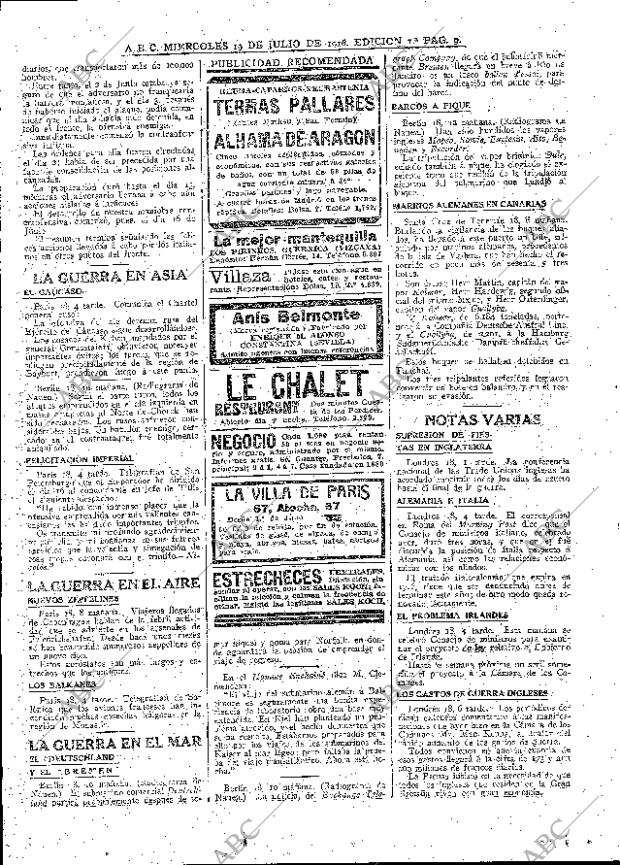 ABC MADRID 19-07-1916 página 9