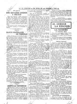 ABC MADRID 20-07-1916 página 14