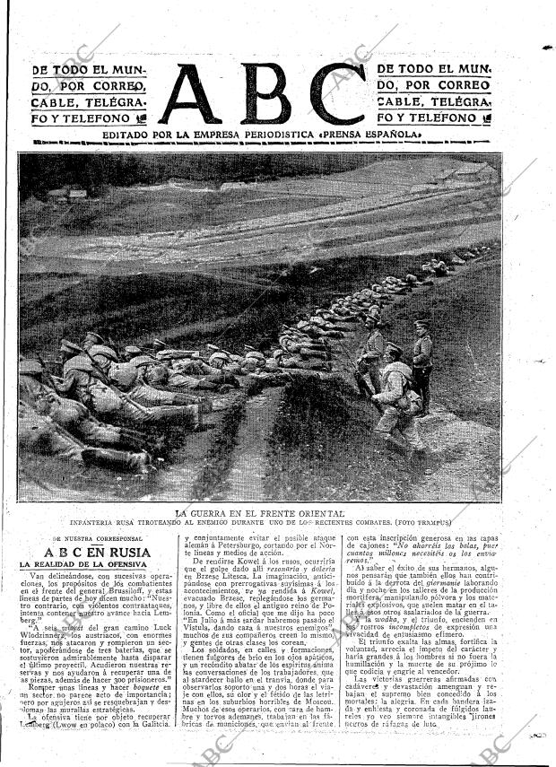 ABC MADRID 25-07-1916 página 3