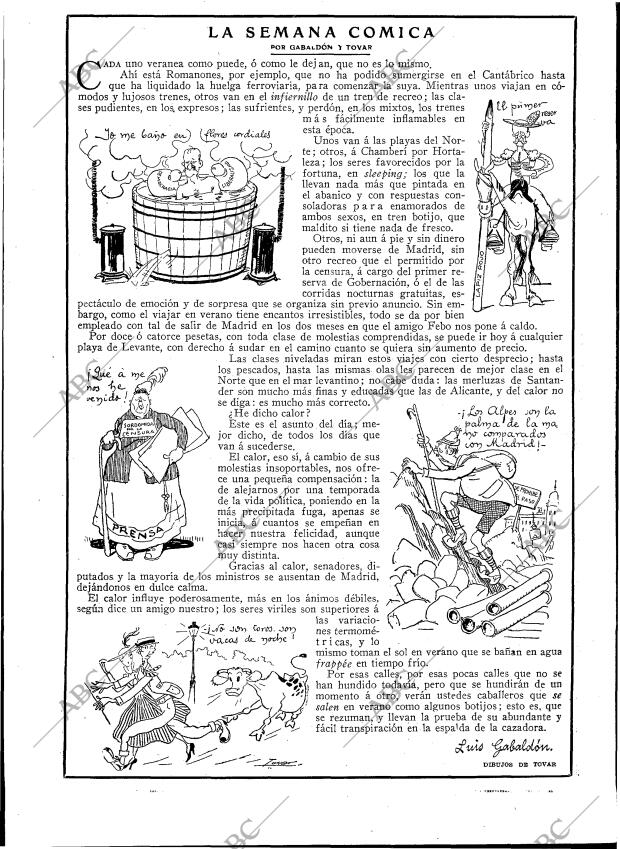 BLANCO Y NEGRO MADRID 30-07-1916 página 31