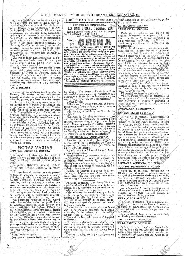 ABC MADRID 01-08-1916 página 11