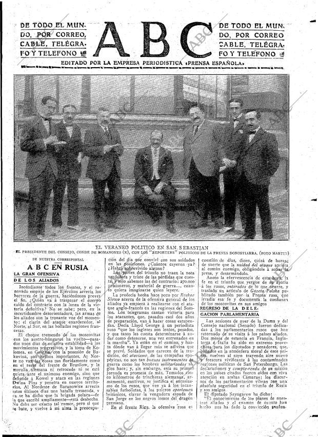 ABC MADRID 02-08-1916 página 3