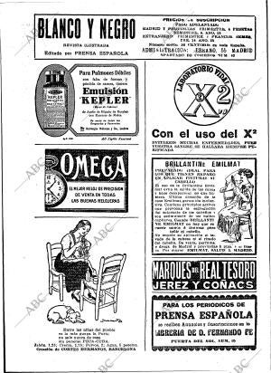 BLANCO Y NEGRO MADRID 06-08-1916 página 2