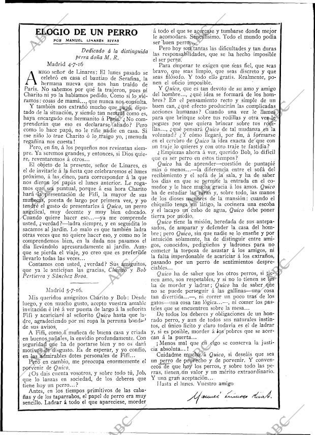 BLANCO Y NEGRO MADRID 06-08-1916 página 24