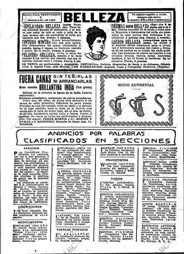 BLANCO Y NEGRO MADRID 06-08-1916 página 43