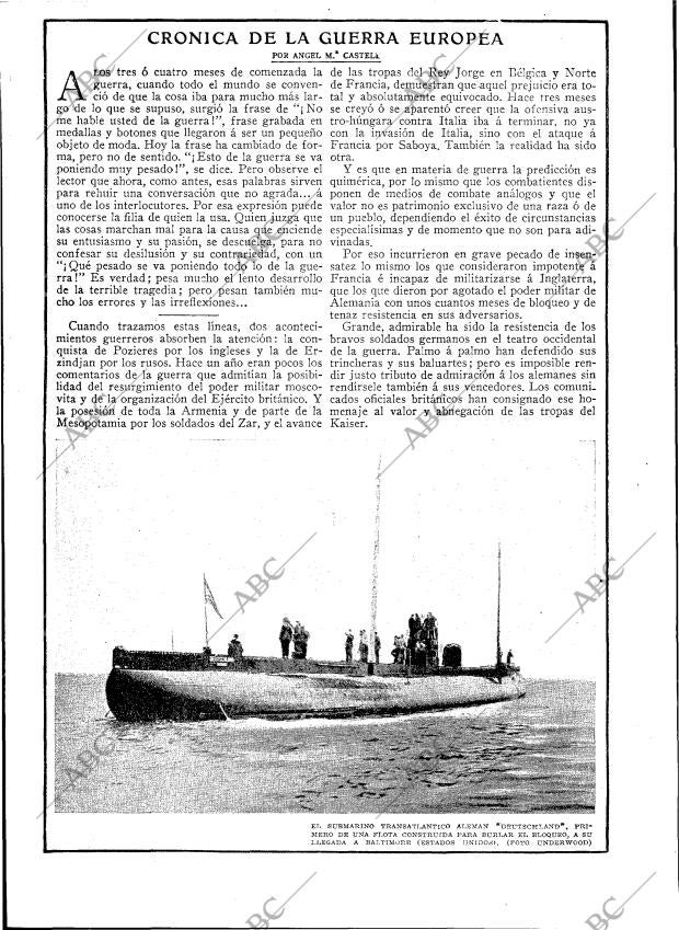 BLANCO Y NEGRO MADRID 06-08-1916 página 6