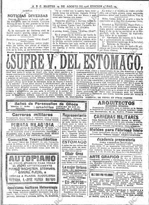 ABC MADRID 15-08-1916 página 14