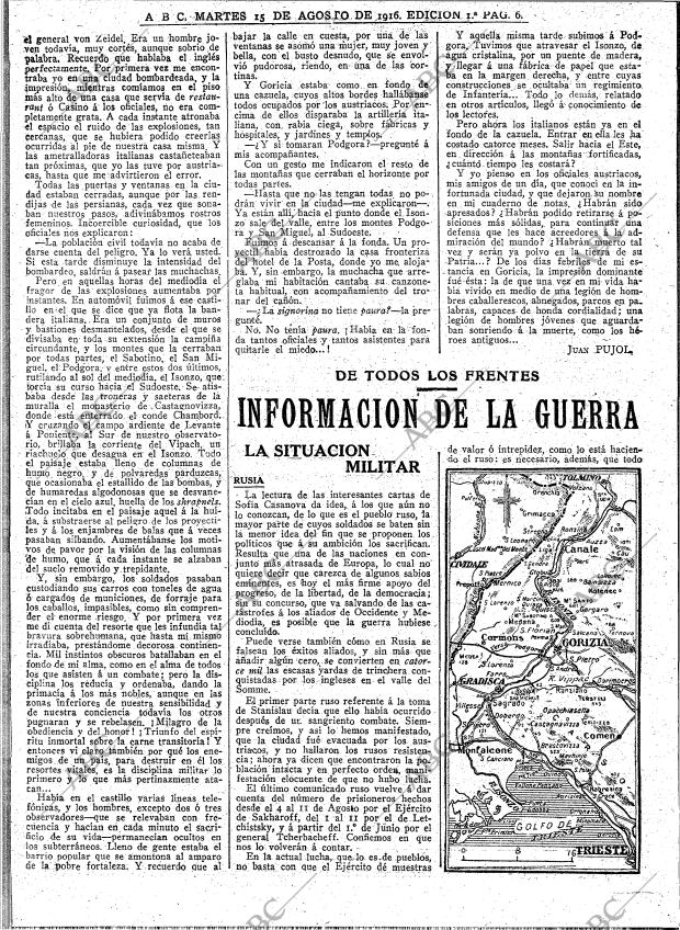 ABC MADRID 15-08-1916 página 6