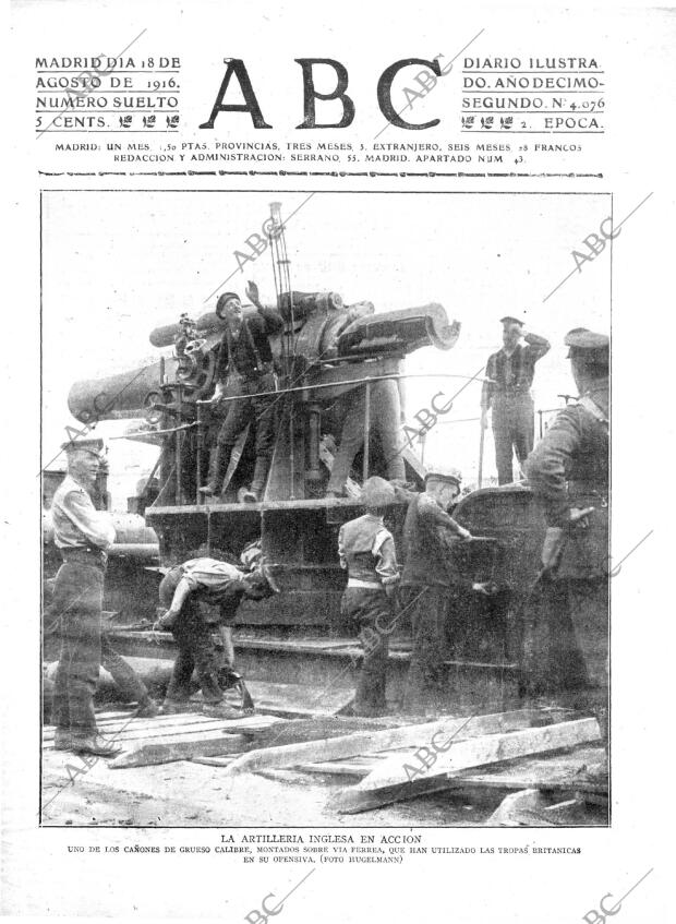 ABC MADRID 18-08-1916 página 1