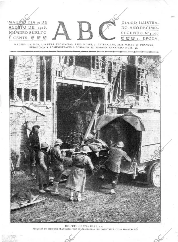 ABC MADRID 19-08-1916 página 1