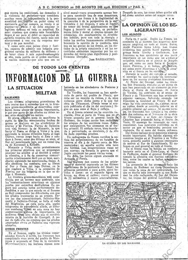 ABC MADRID 20-08-1916 página 6