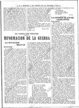 ABC MADRID 22-08-1916 página 6