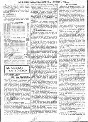 ABC MADRID 23-08-1916 página 14