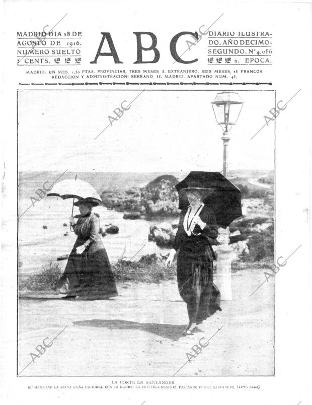 ABC MADRID 28-08-1916 página 1