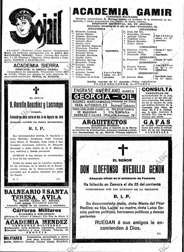 ABC MADRID 28-08-1916 página 21