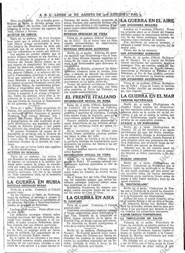 ABC MADRID 28-08-1916 página 9