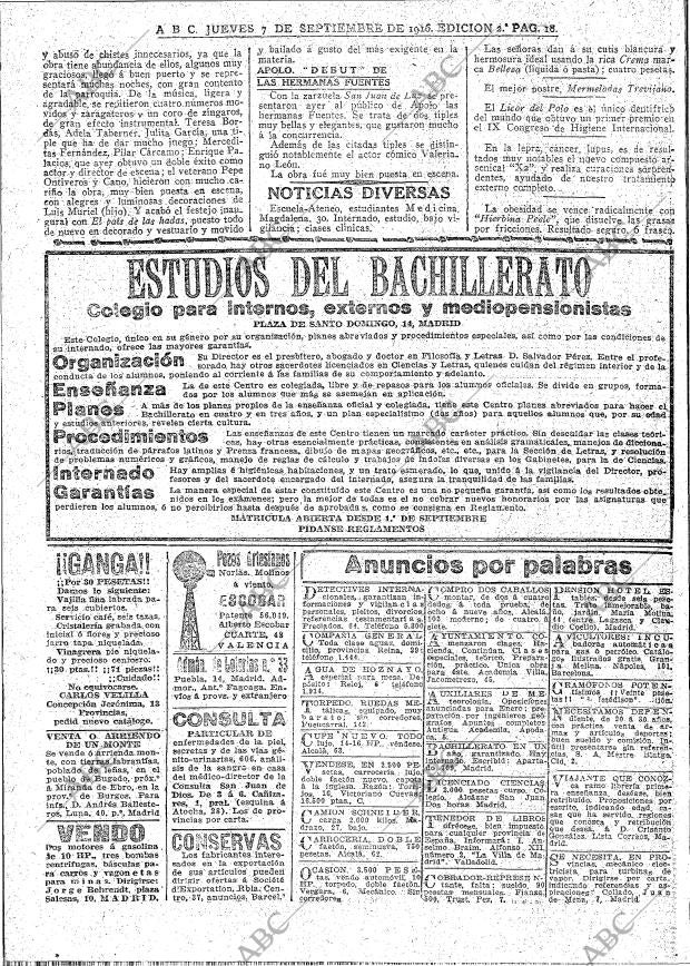 ABC MADRID 07-09-1916 página 18