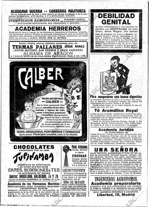 ABC MADRID 09-09-1916 página 2