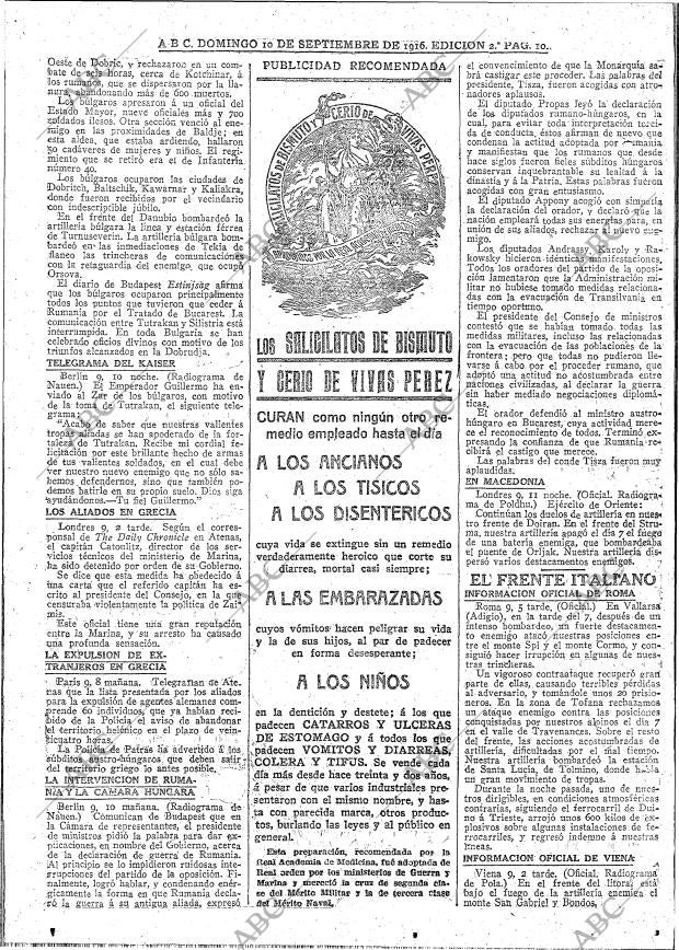 ABC MADRID 10-09-1916 página 10