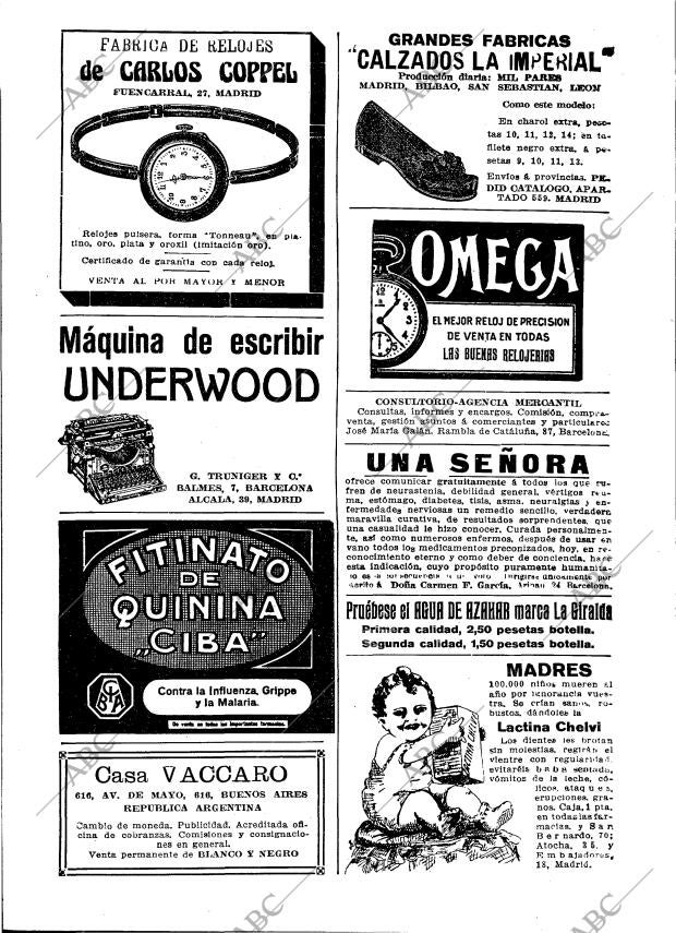 BLANCO Y NEGRO MADRID 10-09-1916 página 34