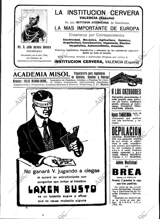 BLANCO Y NEGRO MADRID 10-09-1916 página 35