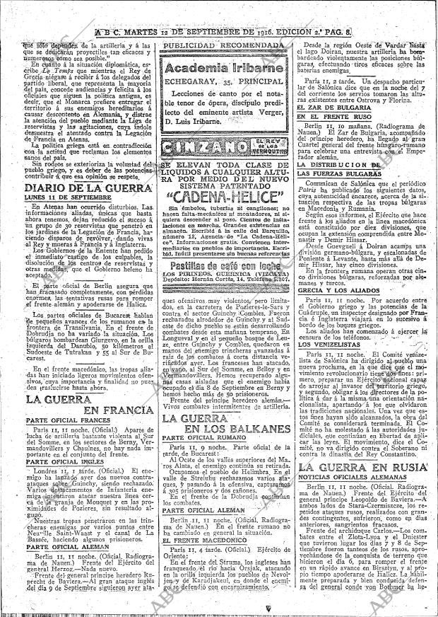 ABC MADRID 12-09-1916 página 8